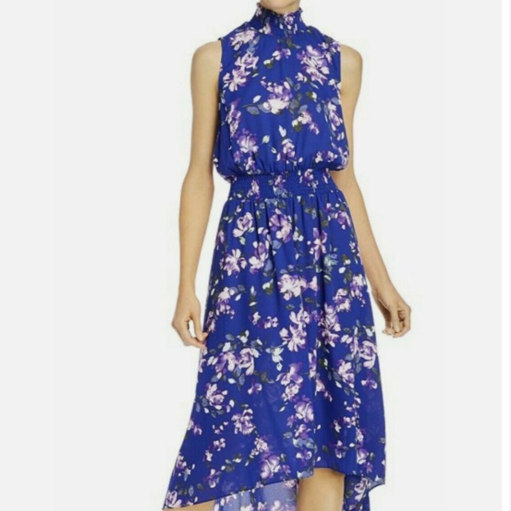 NANETTE NANETTE FOOTWR Sleeveless High/Low Midi Dress